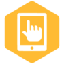 Icon der TouchActive Vertriebs-App für den digitalen Außendienst.